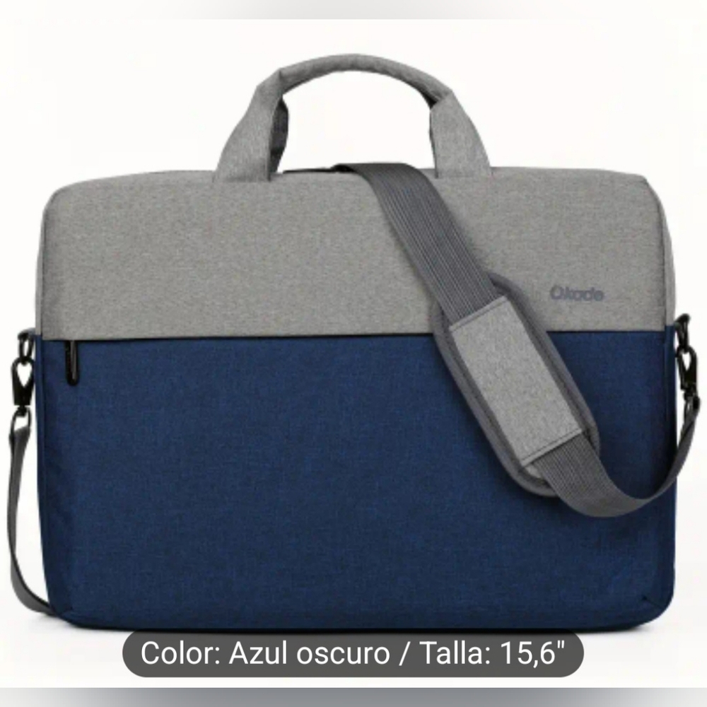 Large capacity laptop shoulder bag